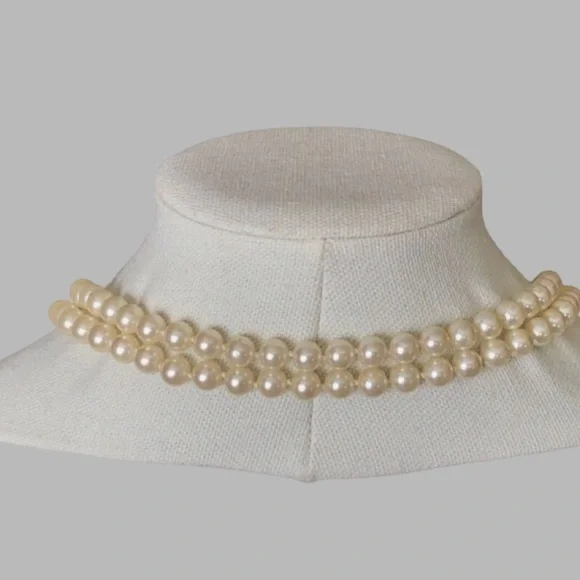 Park Lane Panther Jaguar Double Strand Faux Rhinestone Necklace Gold Tone - Picture 16 of 16